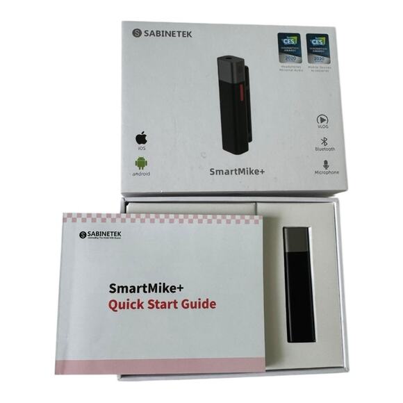 Sabinetek SmartMike+ Wireless Bluetooth Microphone for Content Creators - Picture 4 of 5